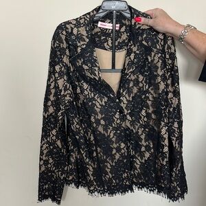 Women's Black Lace blazer